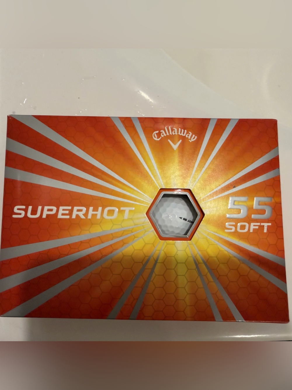 Callaway Superhot 55 Soft Golf Balls - New in Box